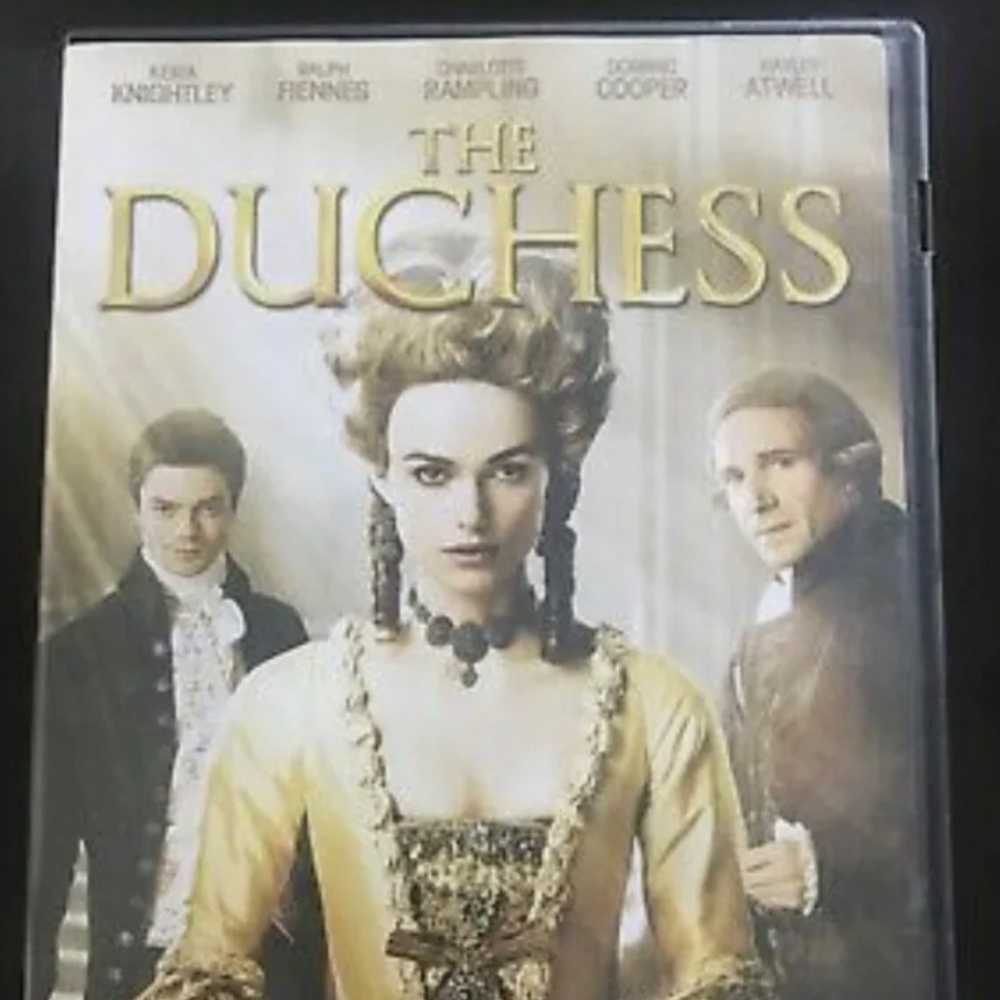 The Duchess 2008 DVD Keira Knightley Ralph Fiennes VGC